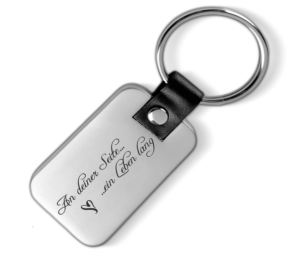 Schlüsselanhänger mit Foto Personalisiert mit eigenem Bild - Beidseitig, Schlüsselanhänger mit Foto + Textgravur, Schlüsselanhänger, Klasse-Gravur